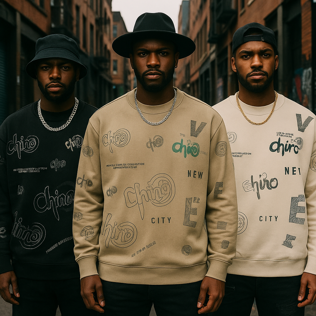 Buzo En Algodón De Rib Estampado